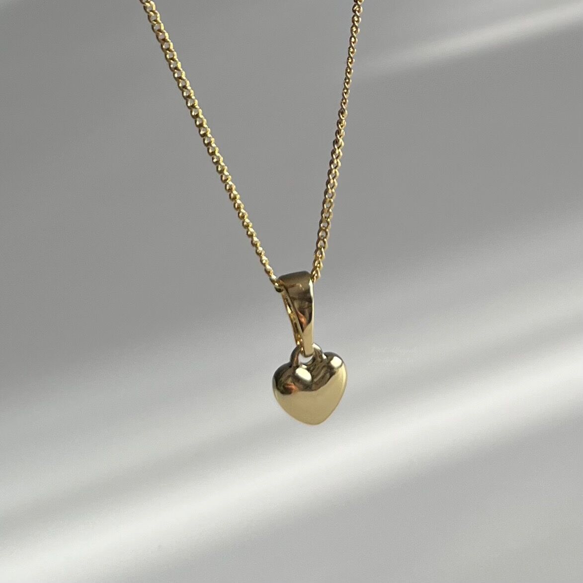 Minimal Kalp Xuping Kolye