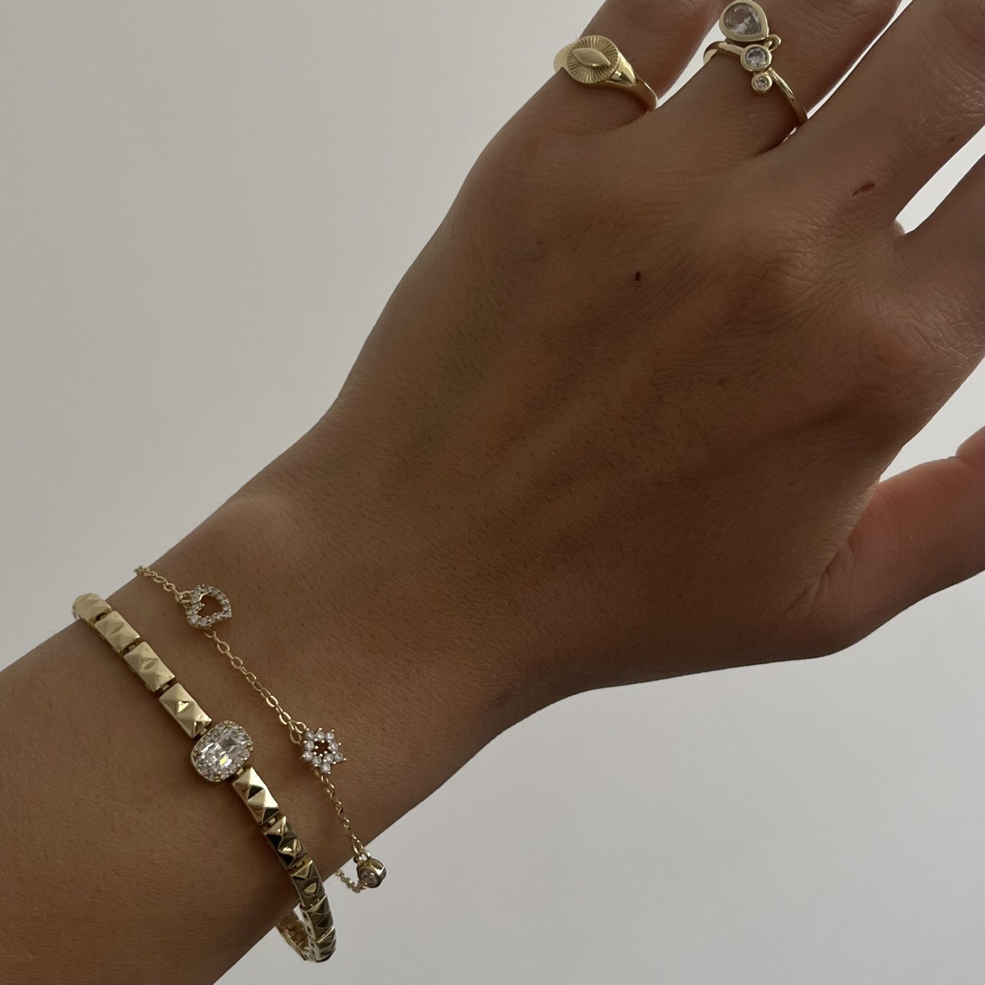 Baget Taşlı Xuping Bileklik