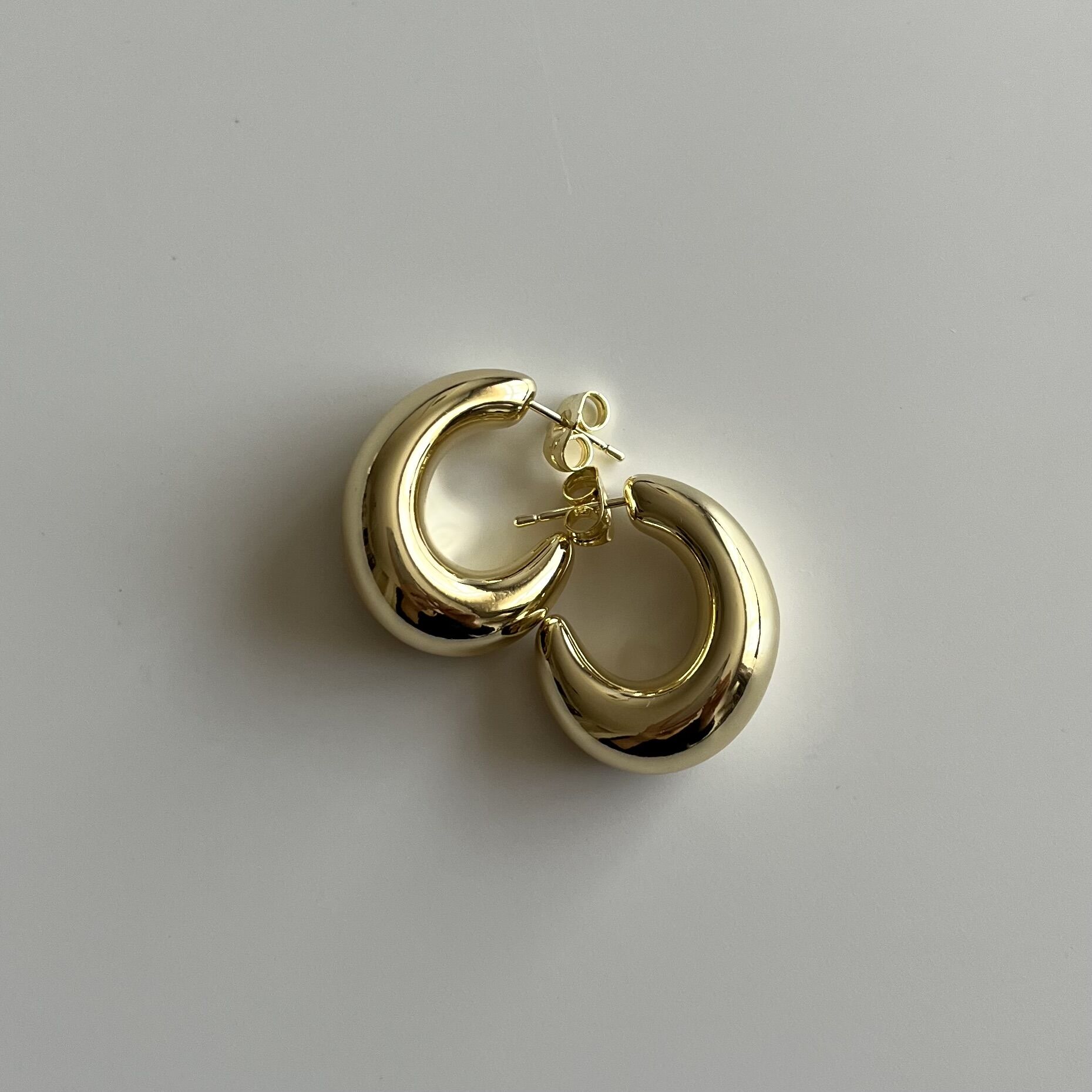 Yarım Halka Tombul Xuping Küpe