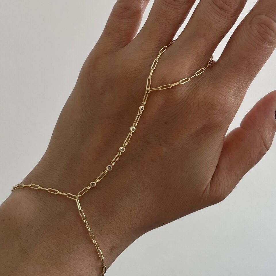 Vip Taşlı Ataç Zincirli Şahmeran