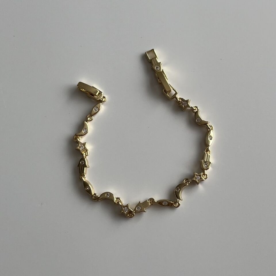 Altın Kaplama Şans Bileklik