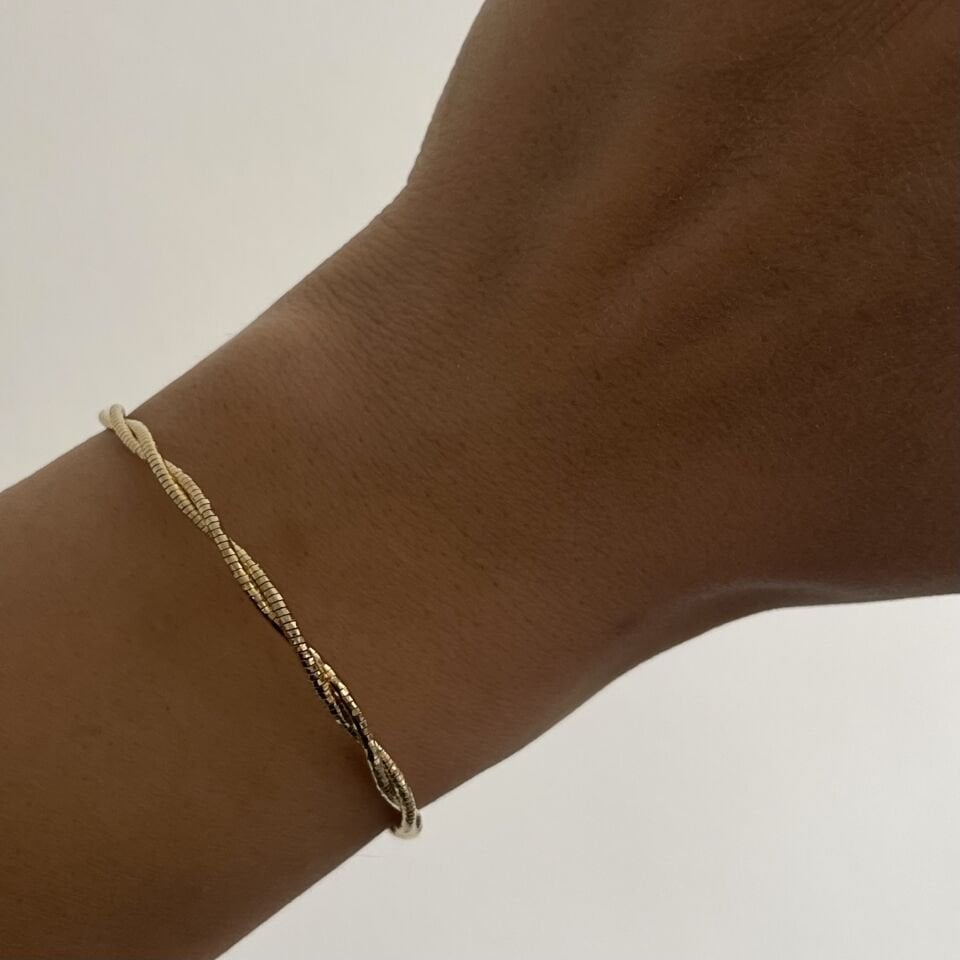 İkili Görünüm Sarmal Xuping Bileklik