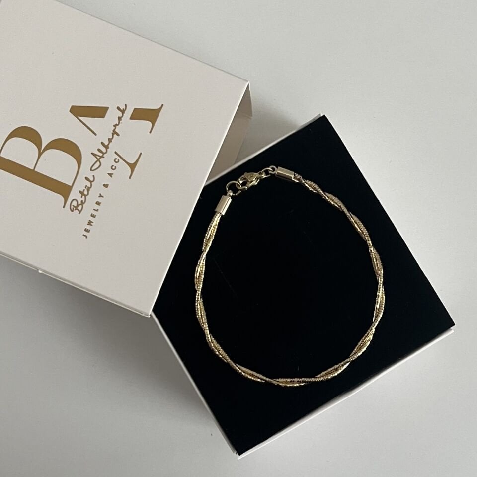 İkili Görünüm Sarmal Xuping Bileklik