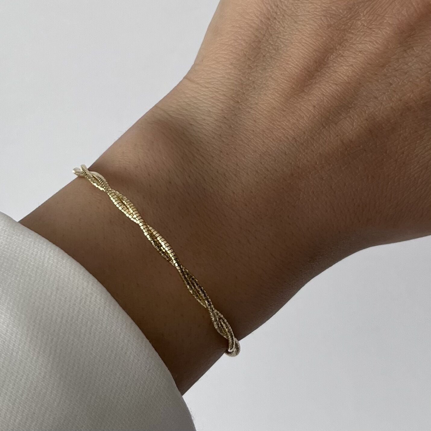 İkili Görünüm Sarmal Xuping Bileklik