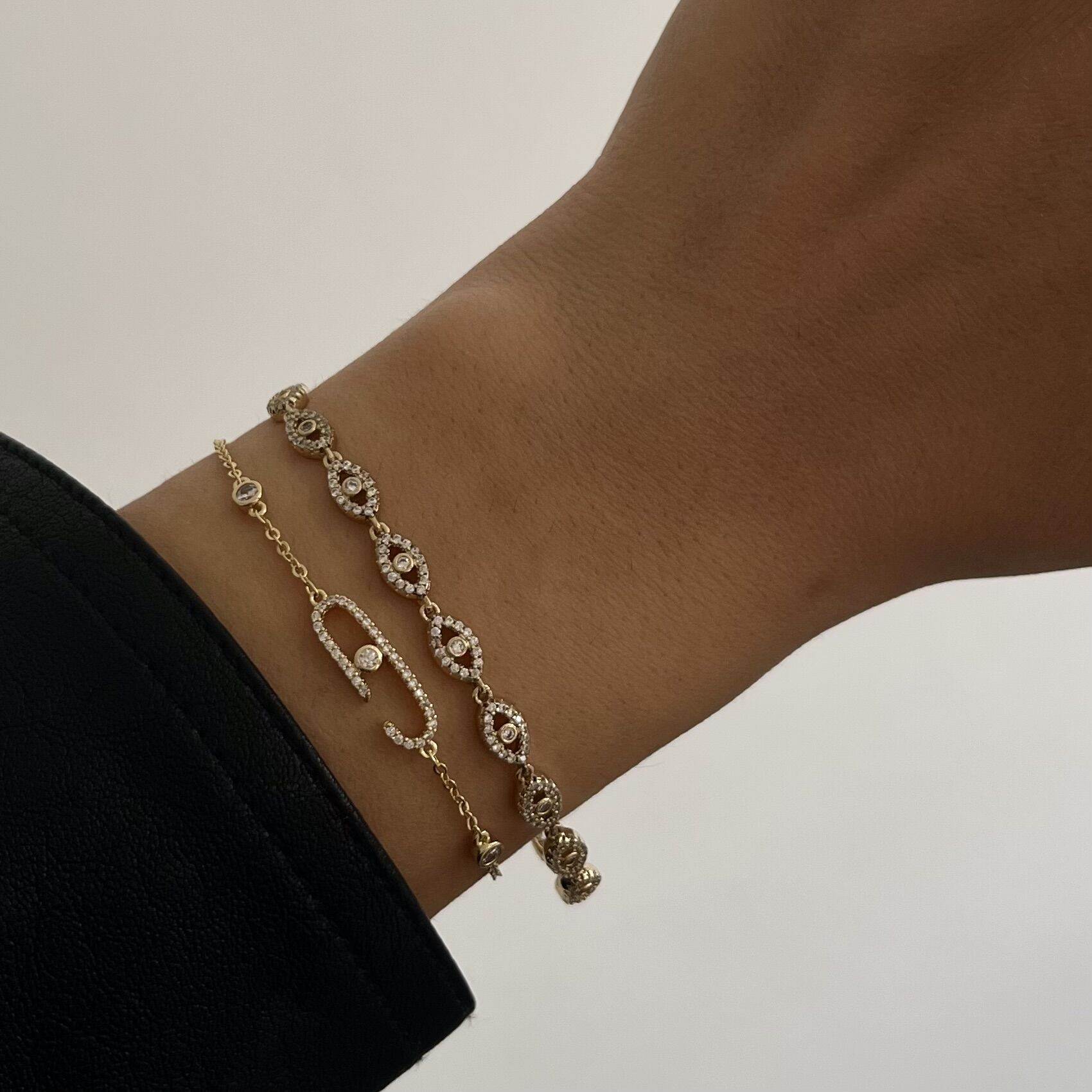 Taşlı Ataç Model Xuping Bileklik