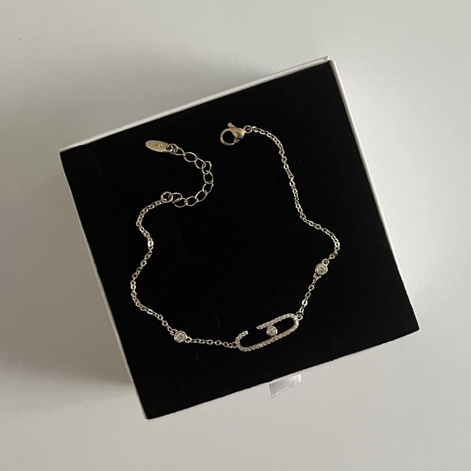 Taşlı Ataç Model Xuping Bileklik