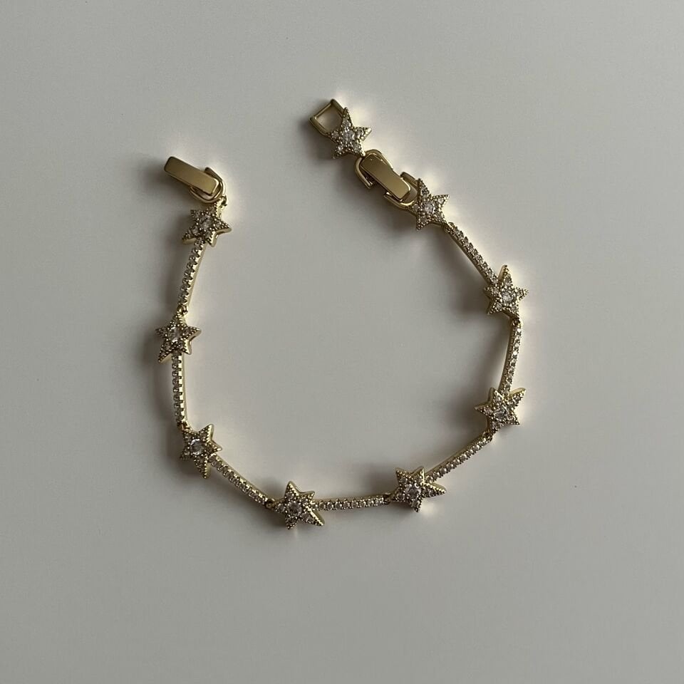Taşlı Yıldız Xuping Bileklik