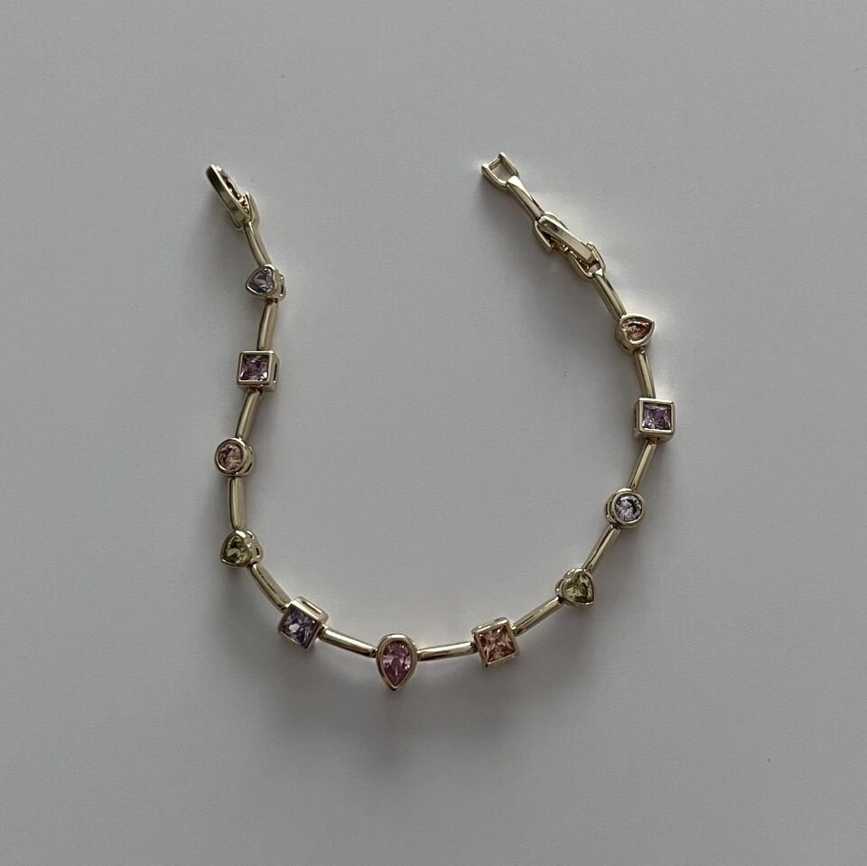 Renkli Taşlı Xuping Bileklik