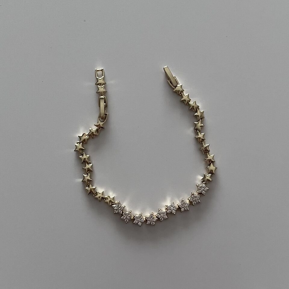 Taşlı Yıldız Xuping Bileklik