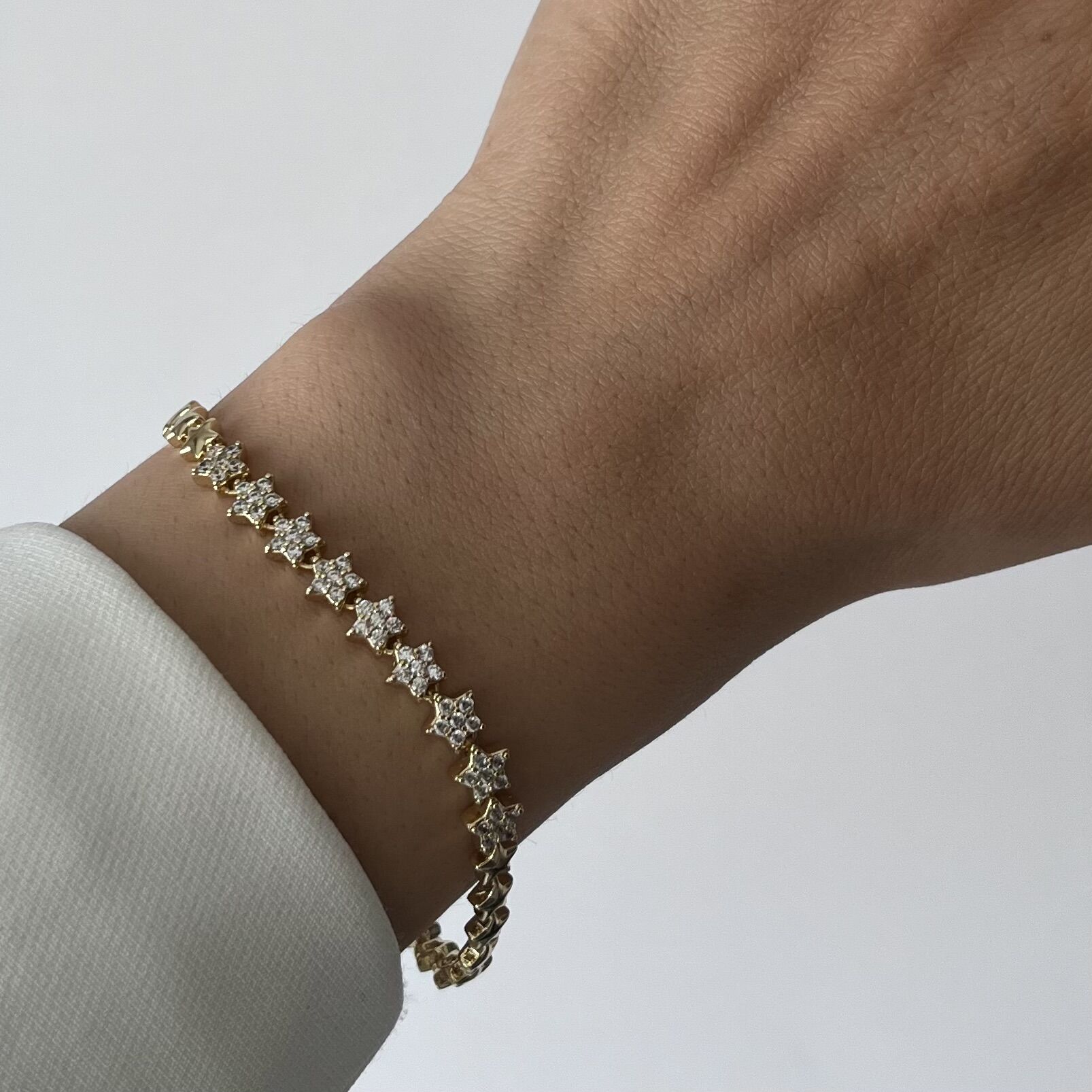 Taşlı Yıldız Xuping Bileklik