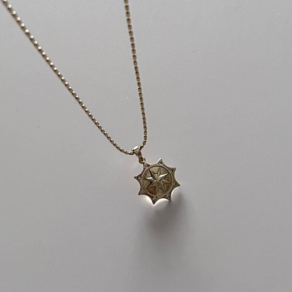 Taşlı Yıldız Xuping Kolye