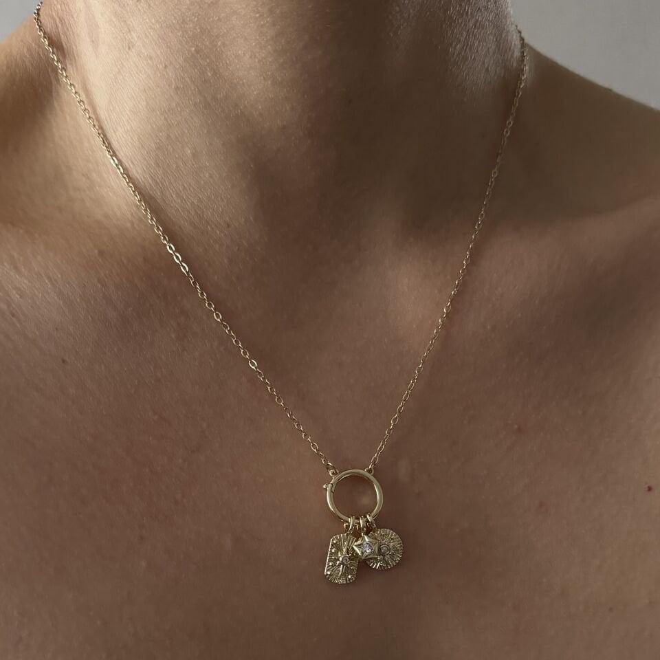 Xuping Charmlı Kolye