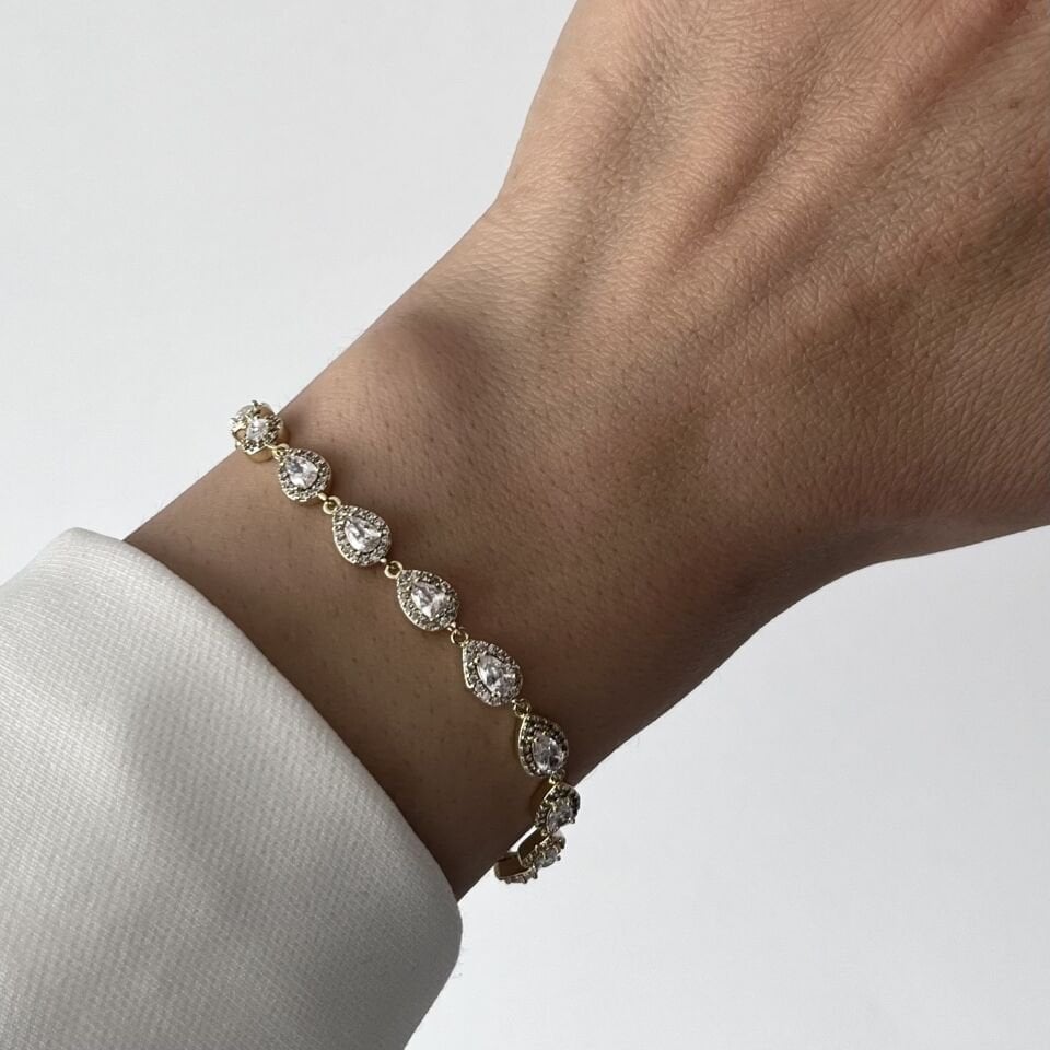 Damla Model Su Yolu Xuping Bileklik