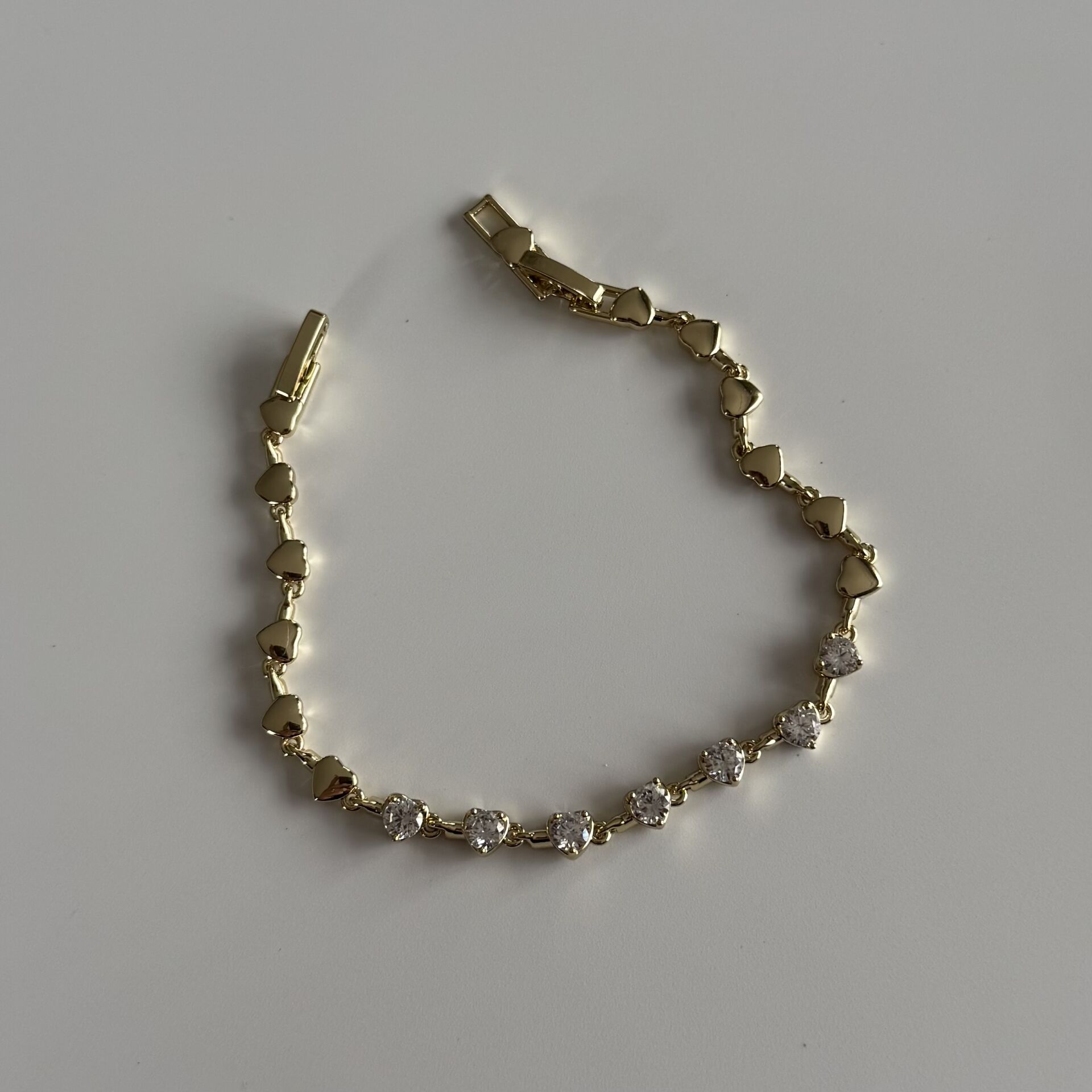 Taşı Minimal Kalp Xuping Bileklik