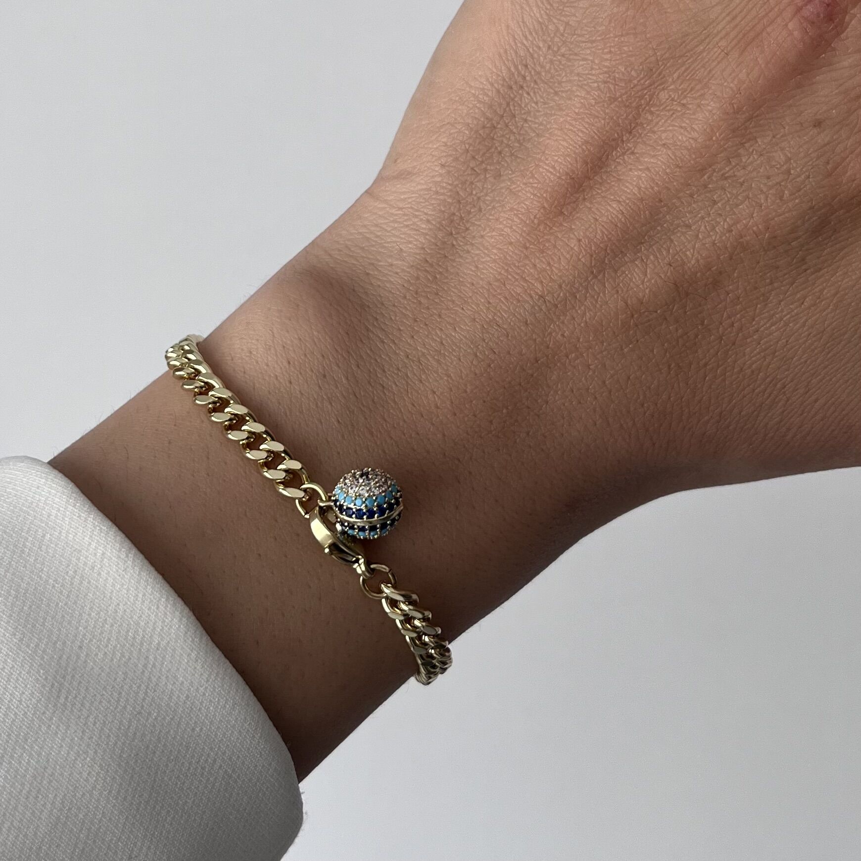 Xuping Topçuk Göz Zincir Bileklik