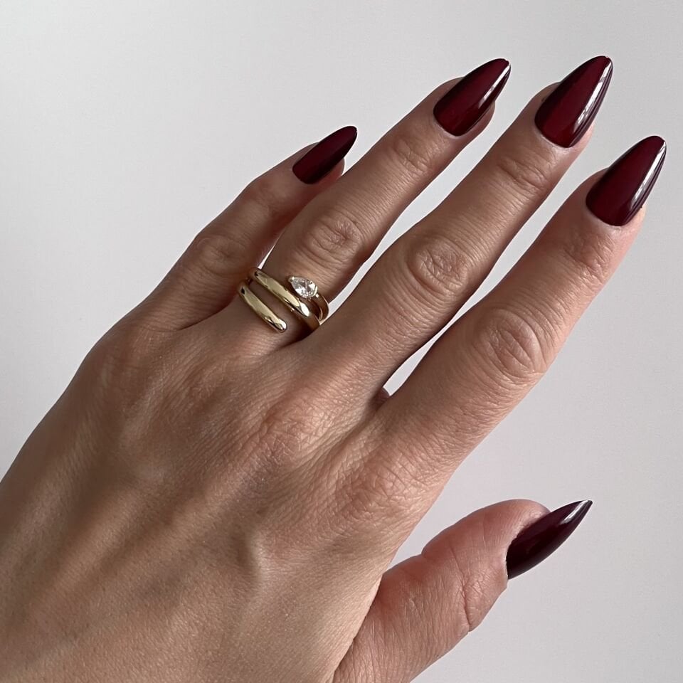 Ayarlanabilir Sarmal Taşlı Yüzük