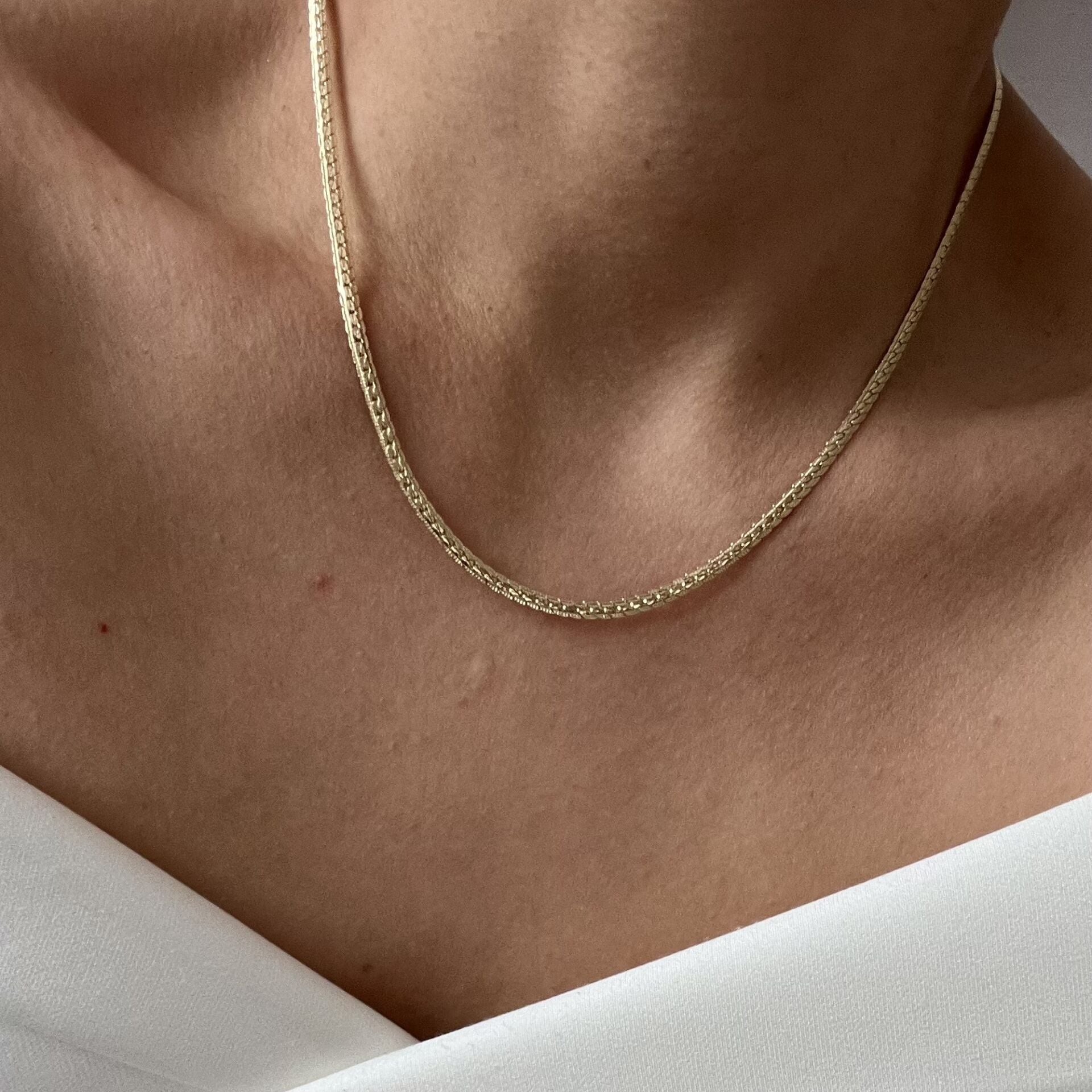 Ezme Zincir Xuping Kolye