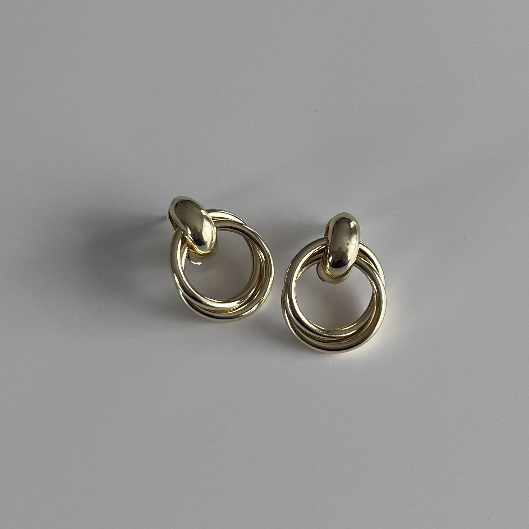 Vip İç İçe Halka Küpe