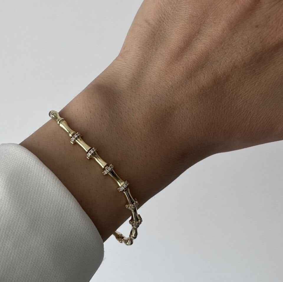 Taşlı Eklem Model Xuping Bileklik