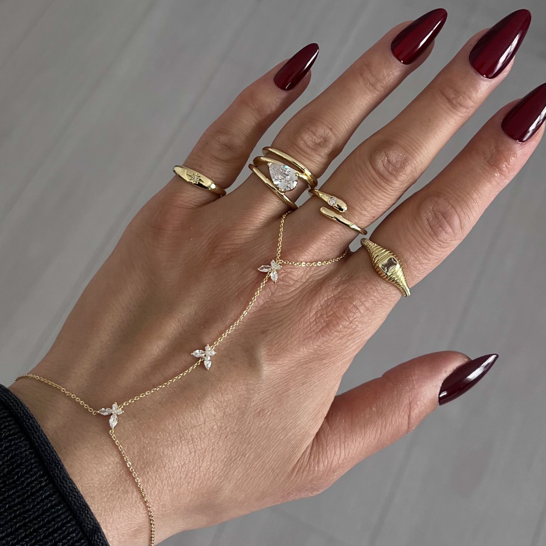 Altın Kaplama Taşlı Şahmeran