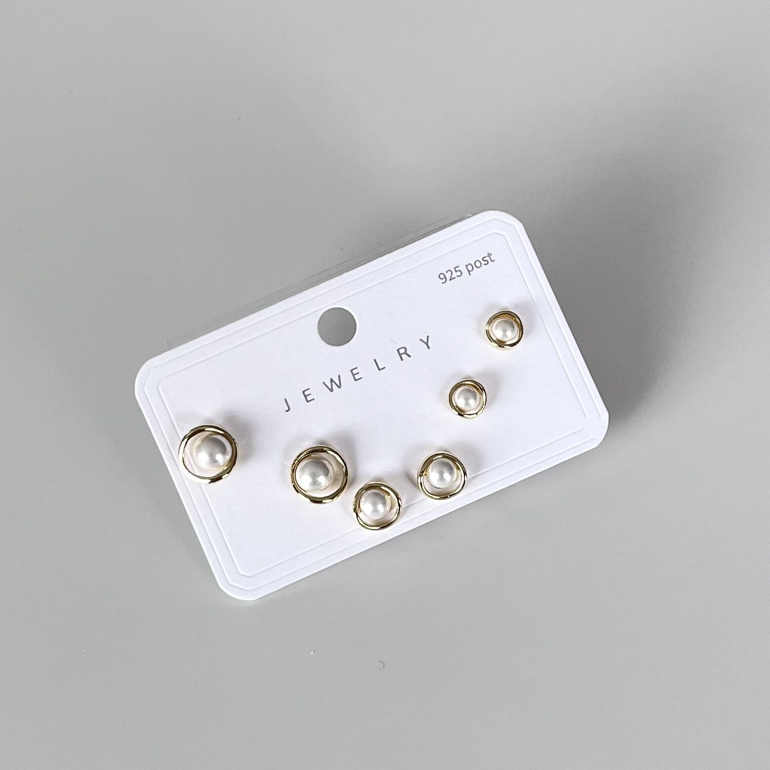 Vip İncili 6 lı Set Küpe