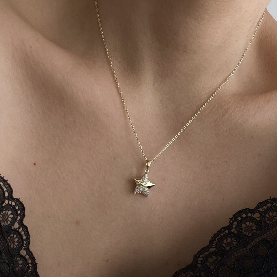 Yıldız Xuping Kolye