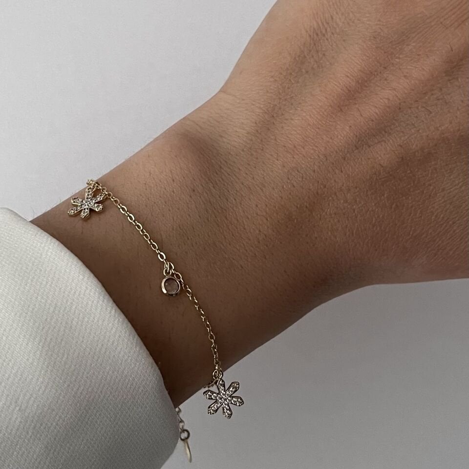 Kar Taneli Xuping Bileklik