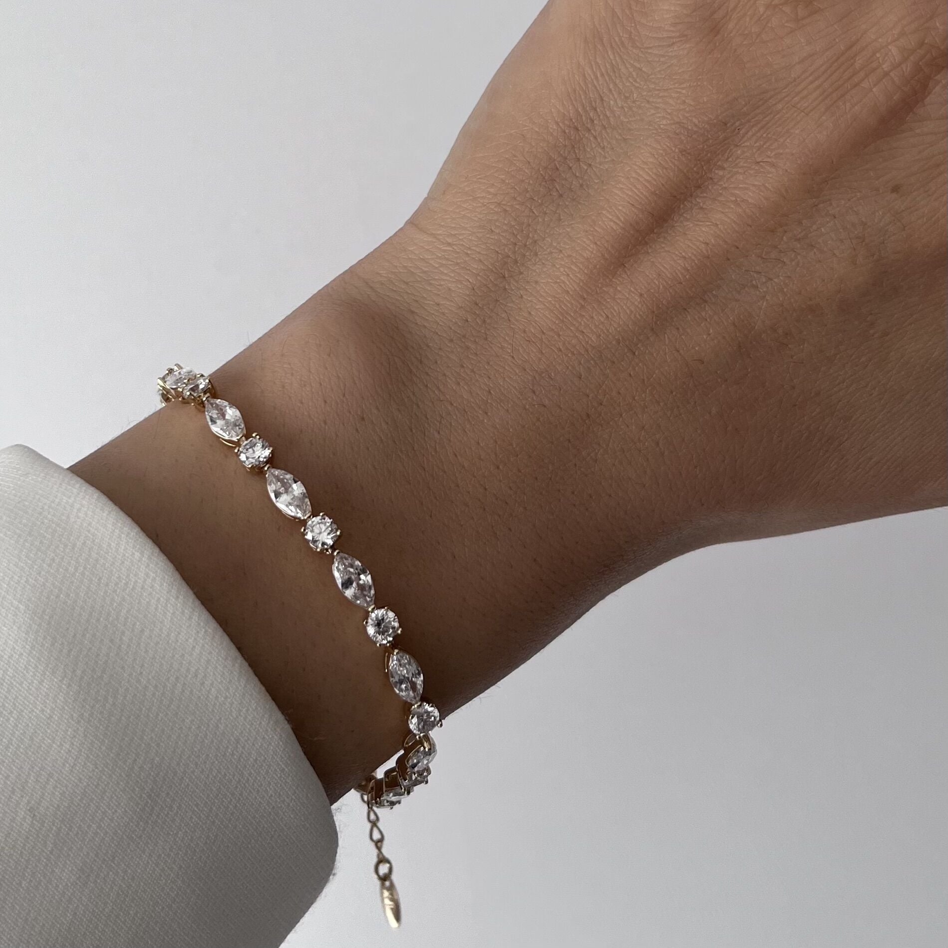 Badem Taşlı Xuping Bileklik