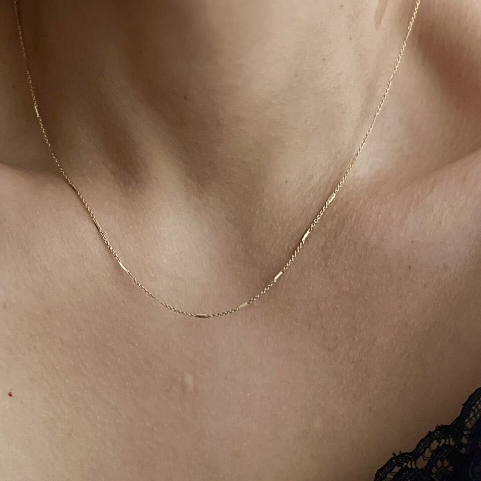 İnce Xuping Zincir Kolye