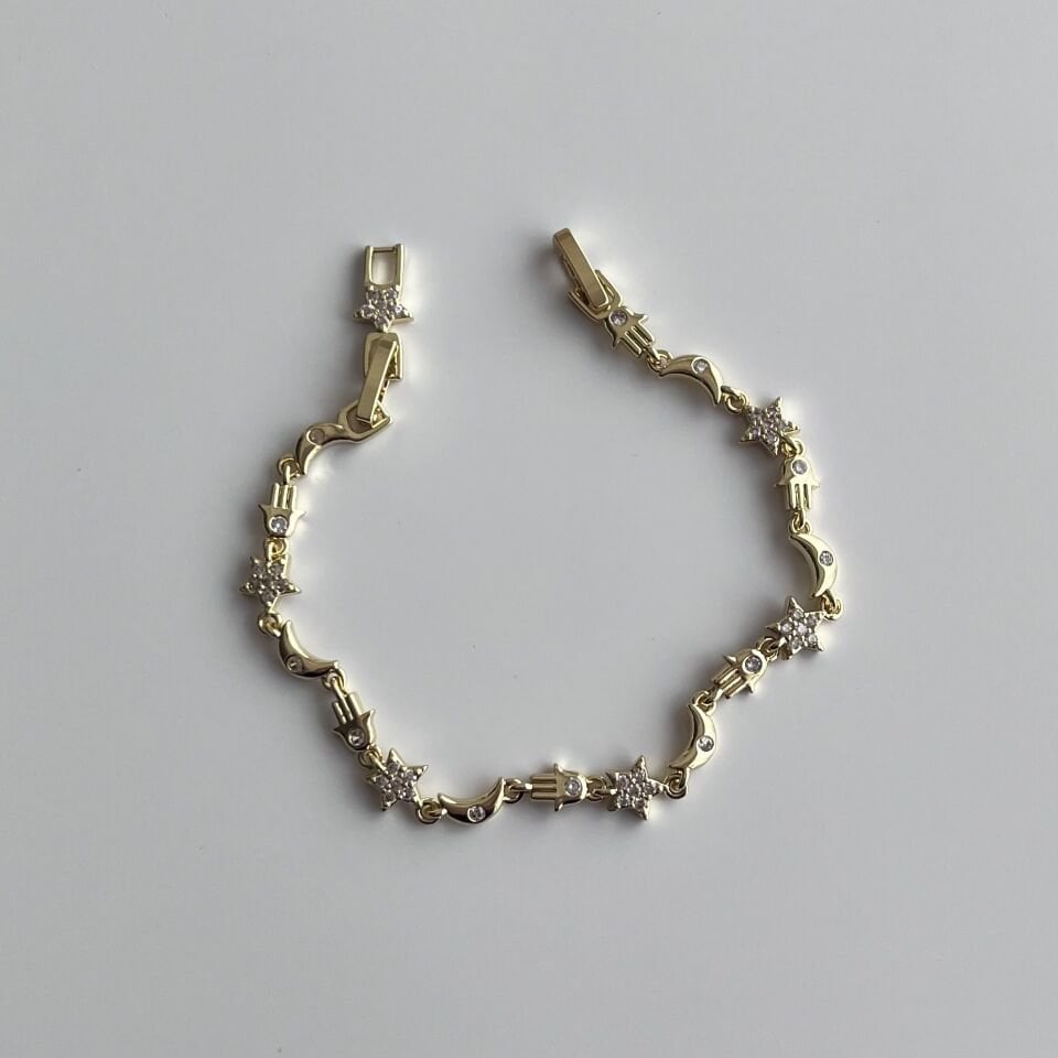 Altın Kaplama Şans Bileklik