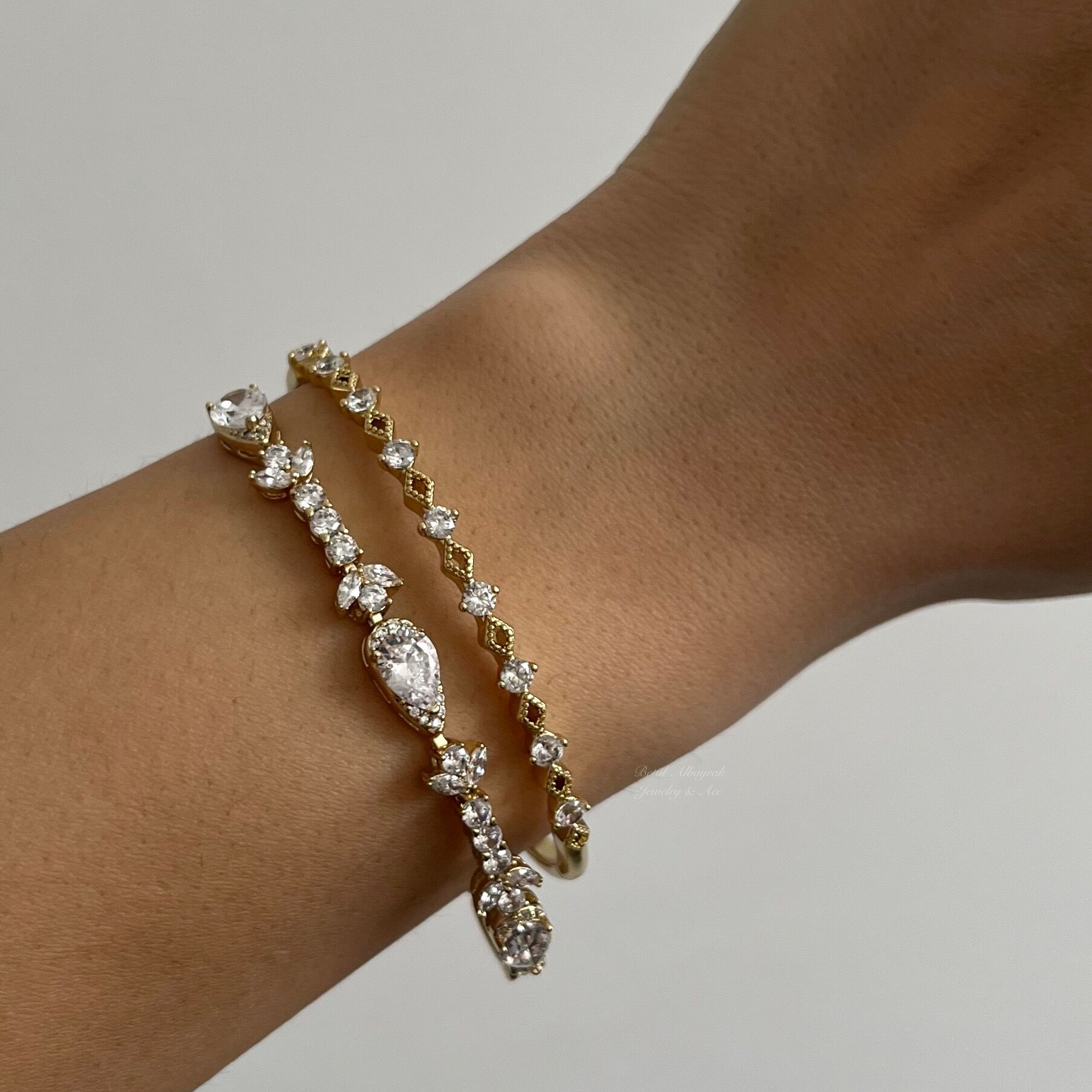 Damla Taşlı Su Yolu Xuping Bileklik