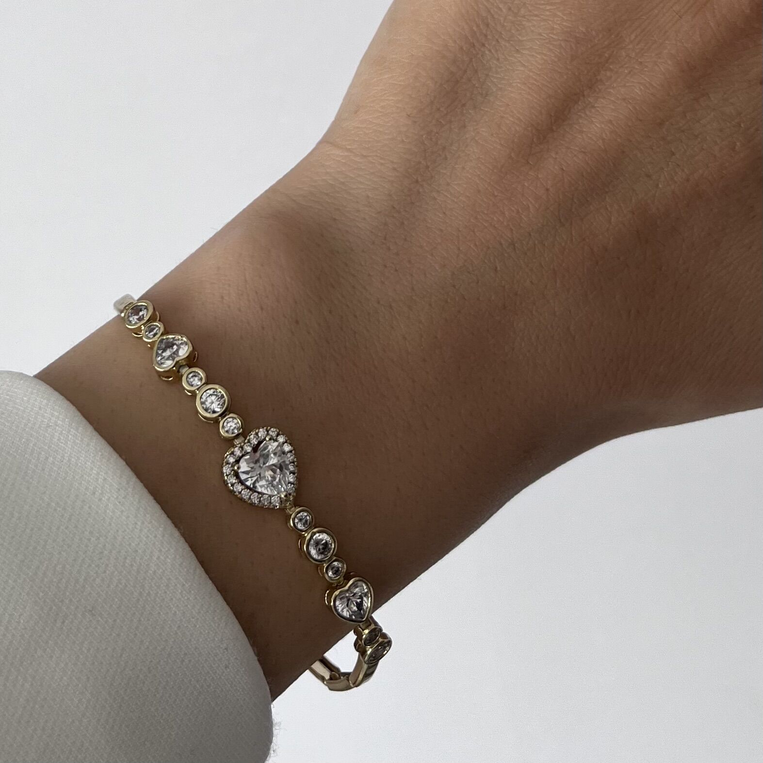 Kristal Kalpli Xuping Bileklik