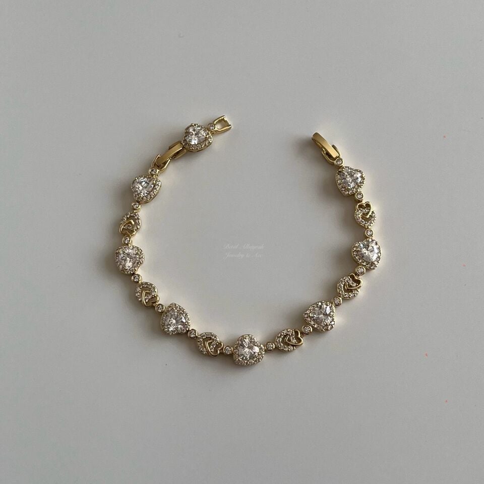 Full Kalpli Taşlı Xuping Bileklik