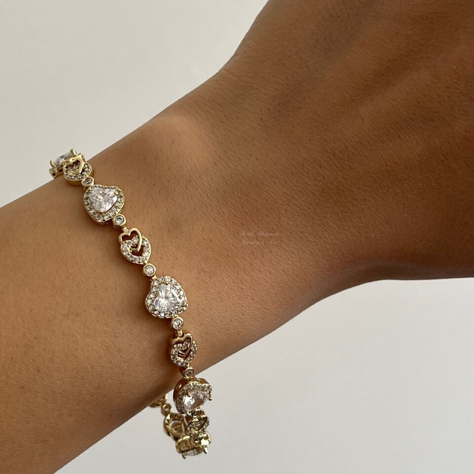 Full Kalpli Taşlı Xuping Bileklik