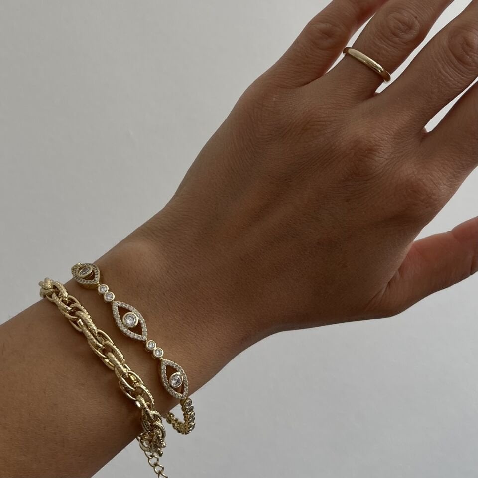 Göz Motif Xuping Bileklik