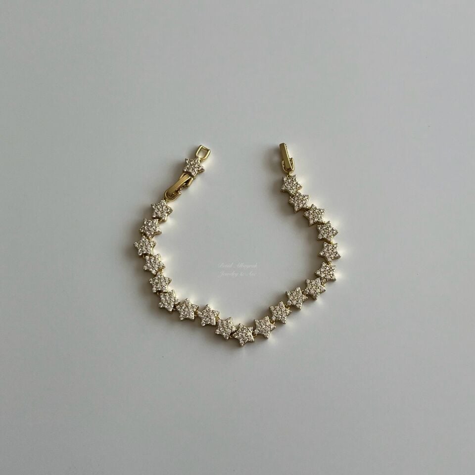 Taşlı Yıldız Xuping Bileklik