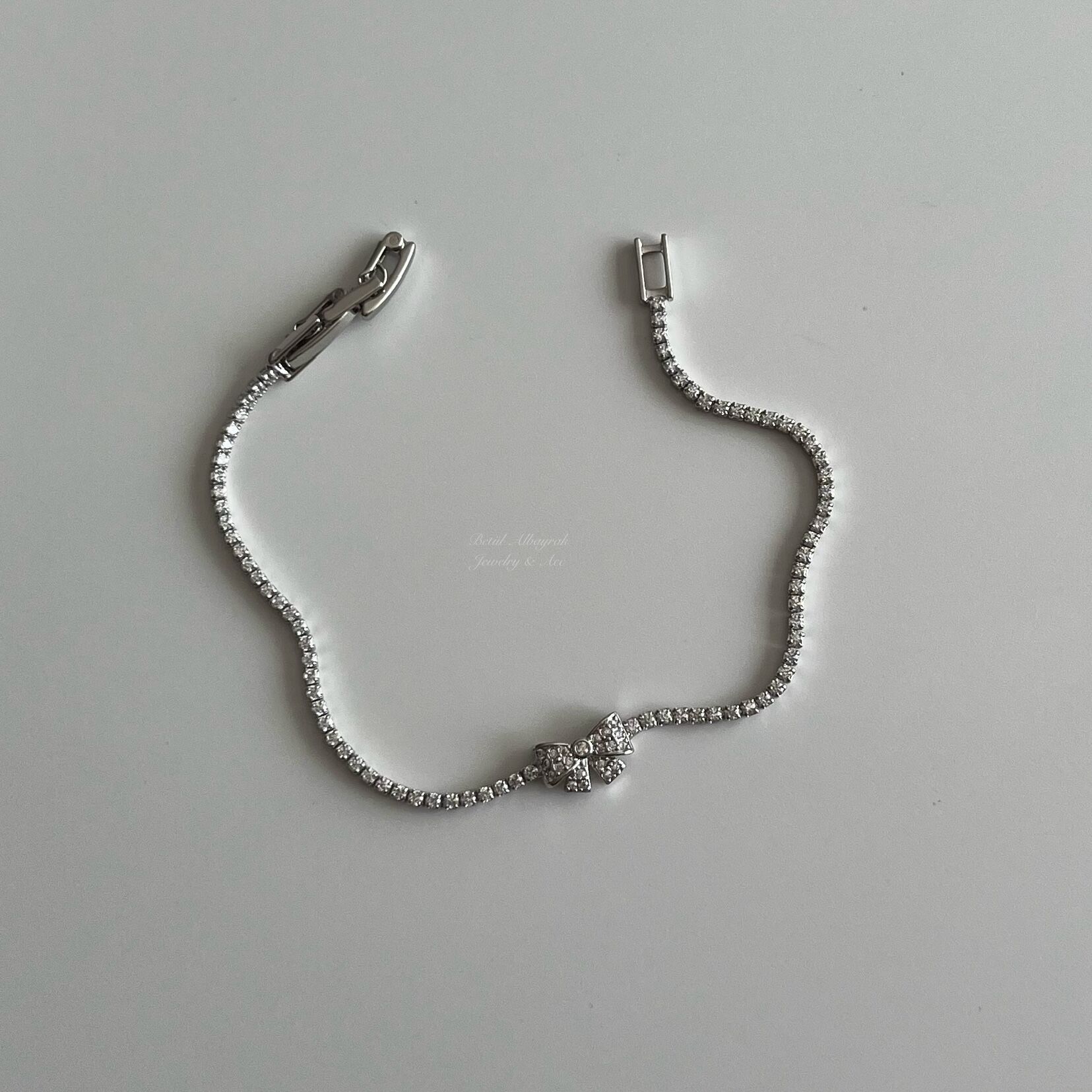 Vip Taşlı Silver SuYolu Fiyonk Bileklik