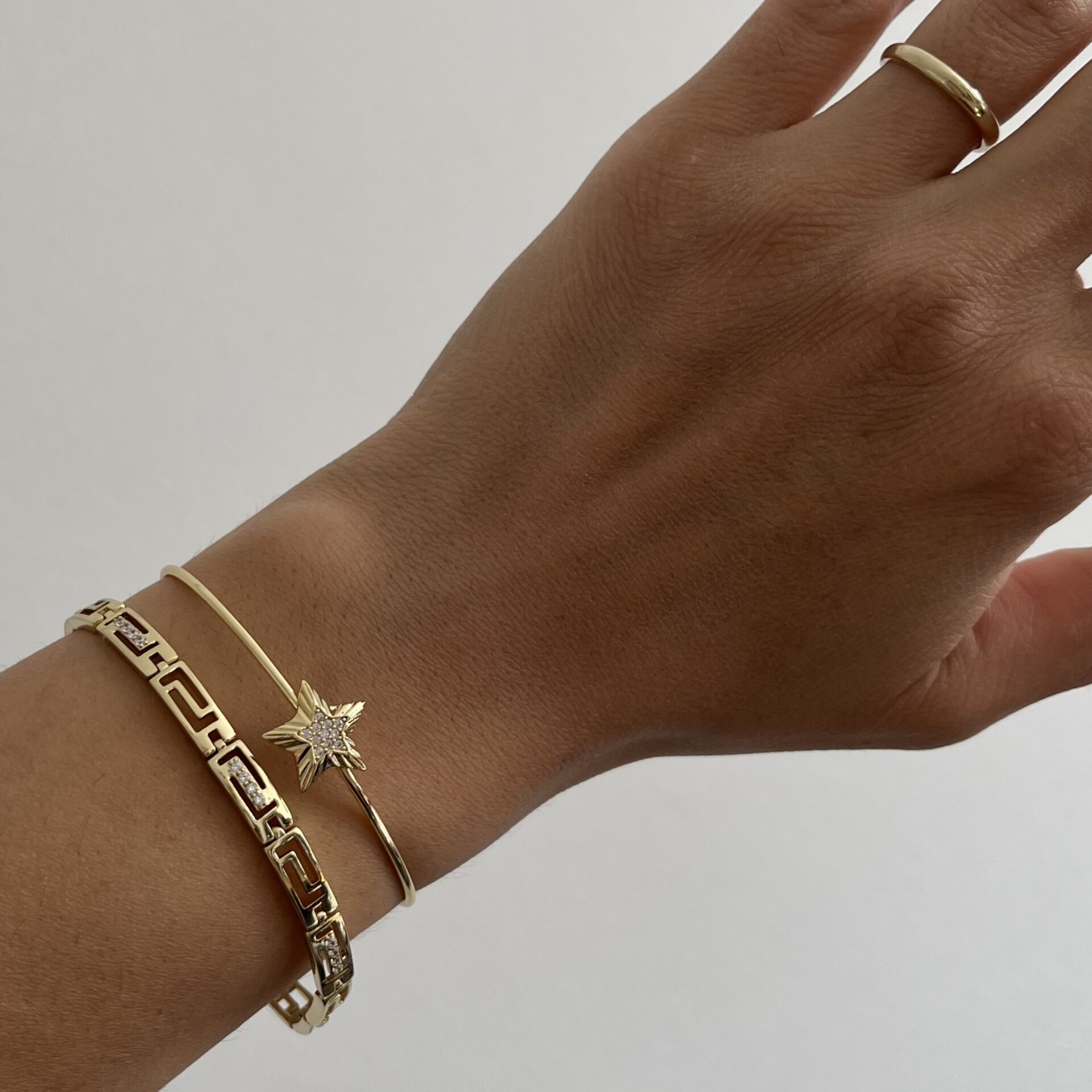 Çerçeve Motif Taşlı Xuping Bileklik