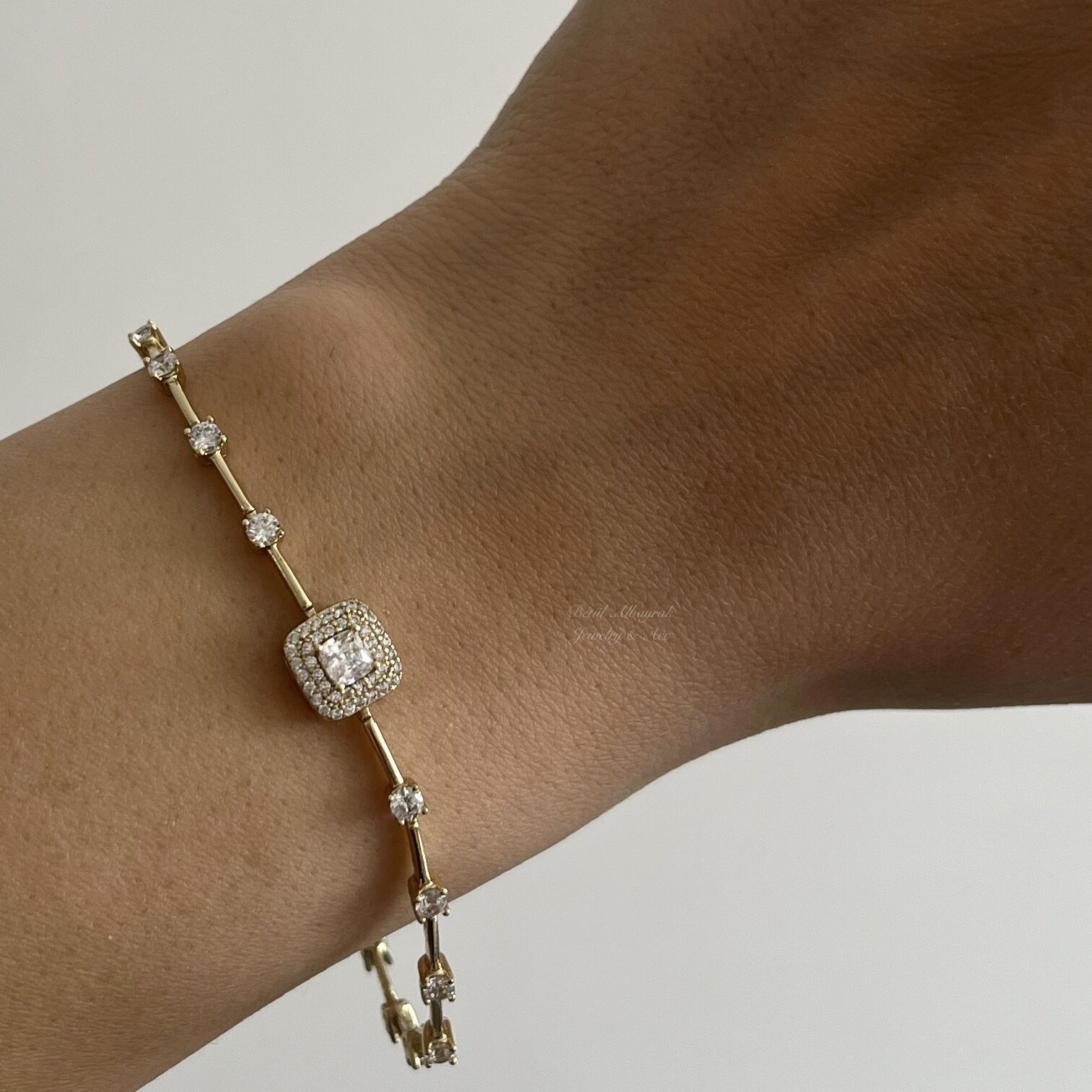 Baget Taşlı Xuping Bileklik