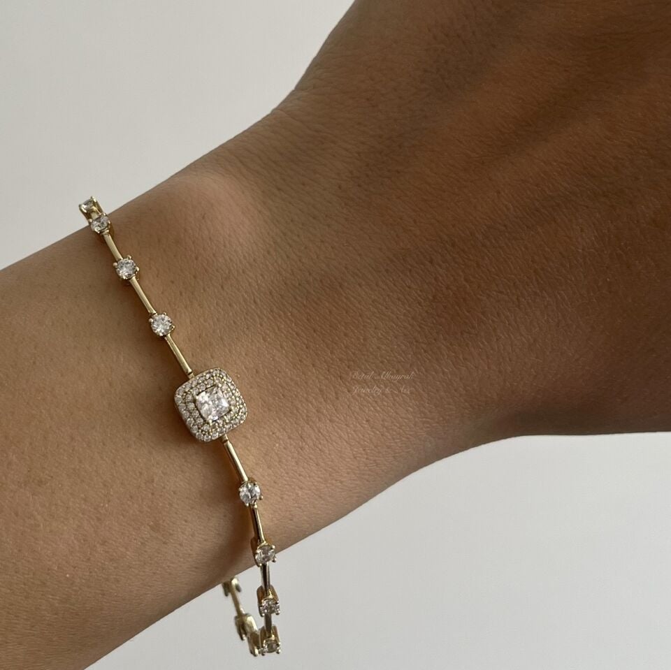 Baget Taşlı Xuping Bileklik