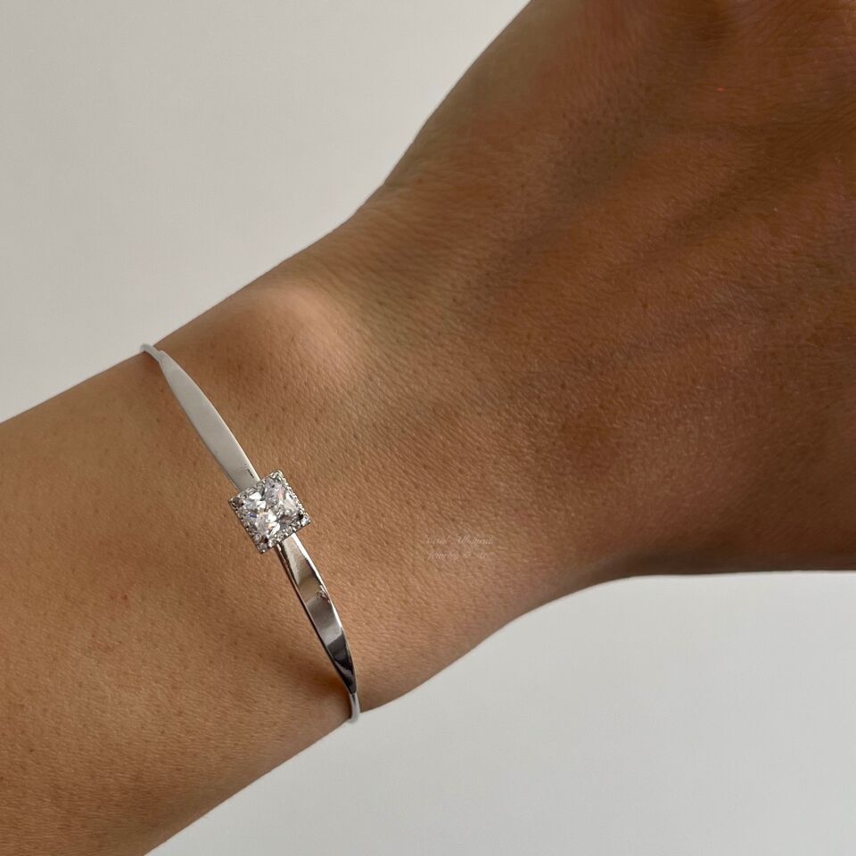 Vip Baget Taşlı Ayarlanabilir Bileklik