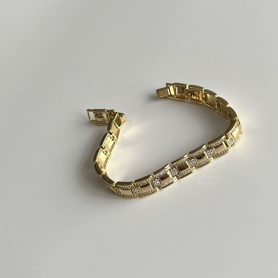 Sıralı Taşlı Xuping Kordon Bileklik