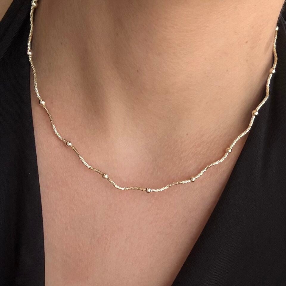Choker Topçuklu Xuping Kolye