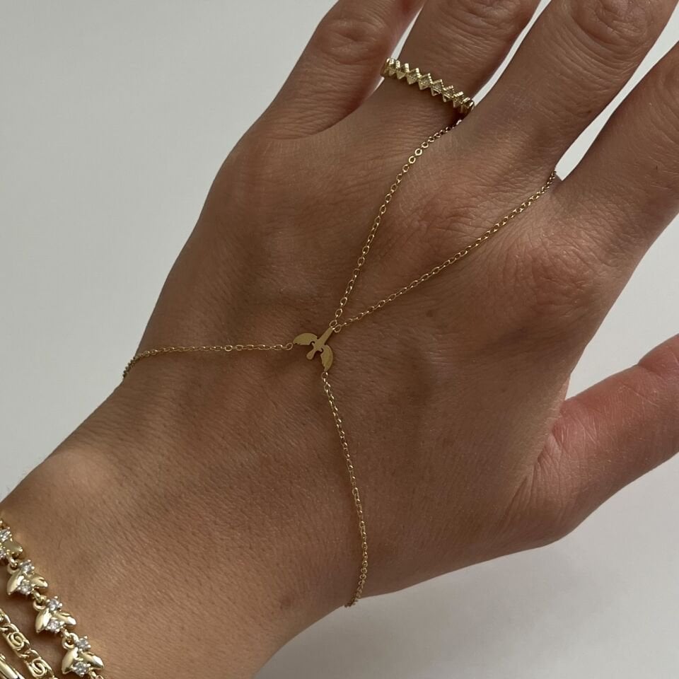 Çelik Melek Figür Şahmeran