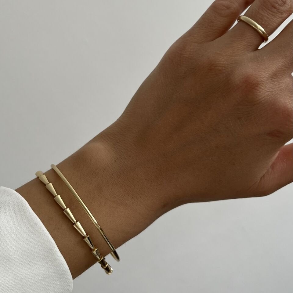 Altın Kaplama Eklem Bileklik