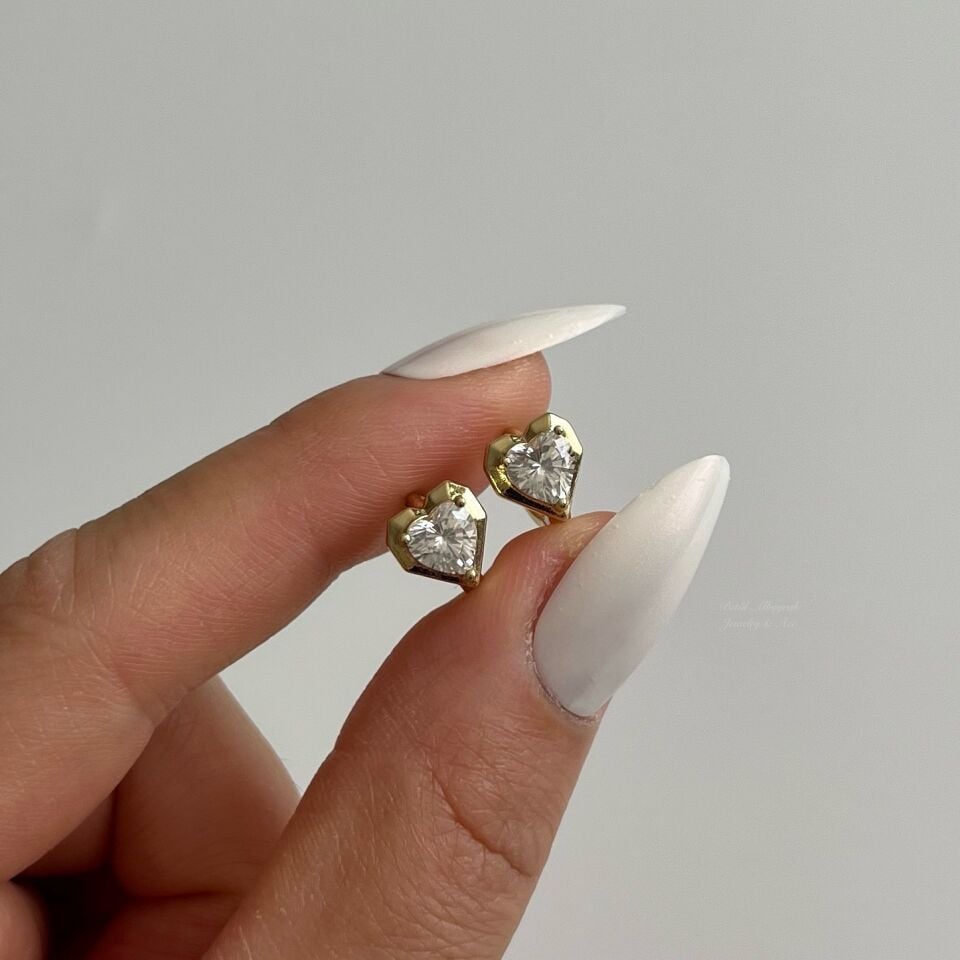 Minimal Kalpli Xuping Küpe