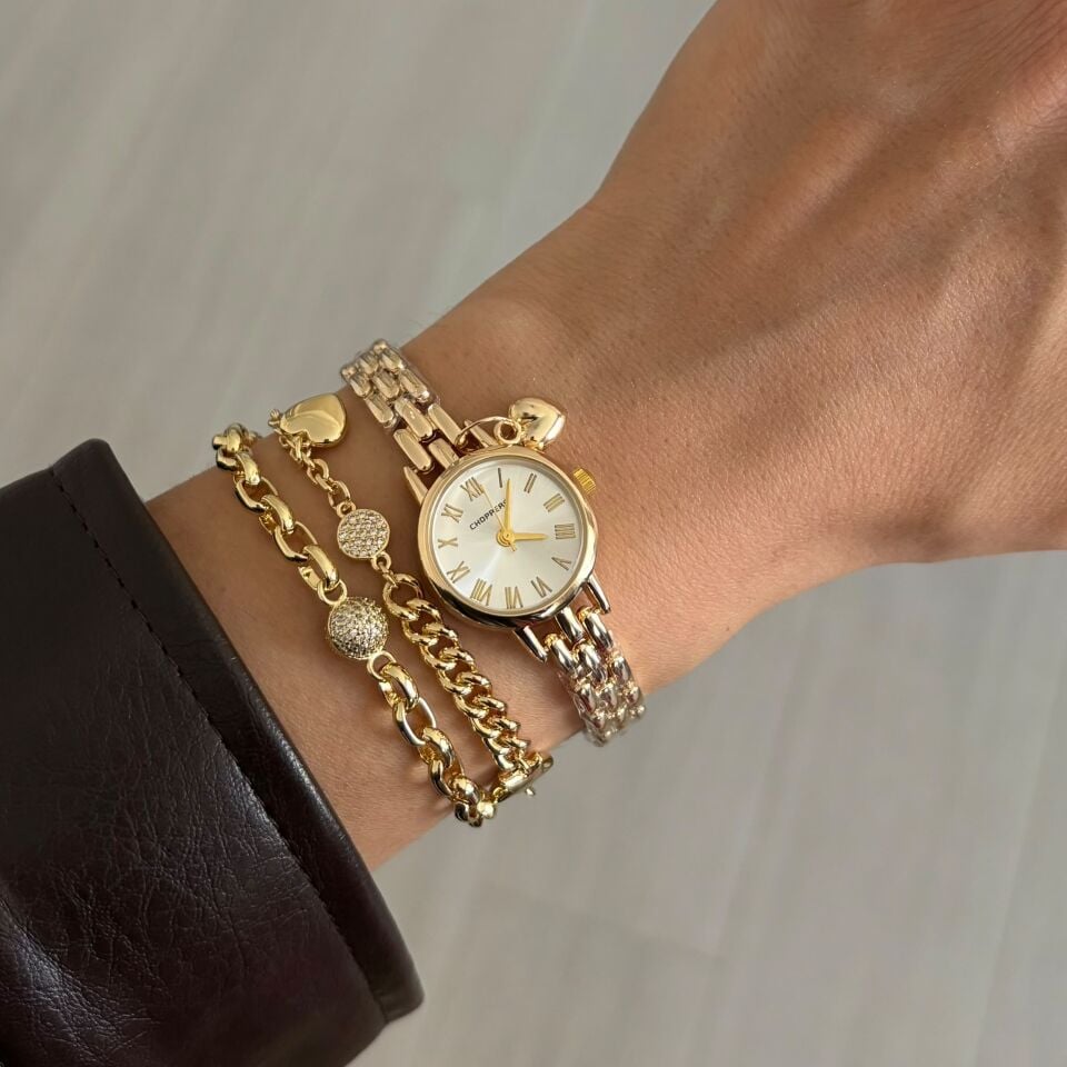Aurora Model Charmlı Saat