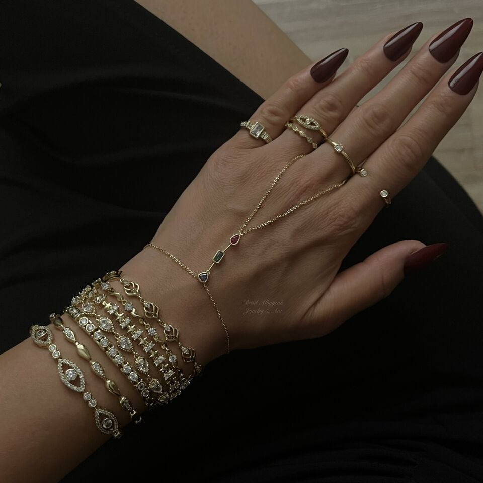 Vip Renkli Taşlı Şahmeran