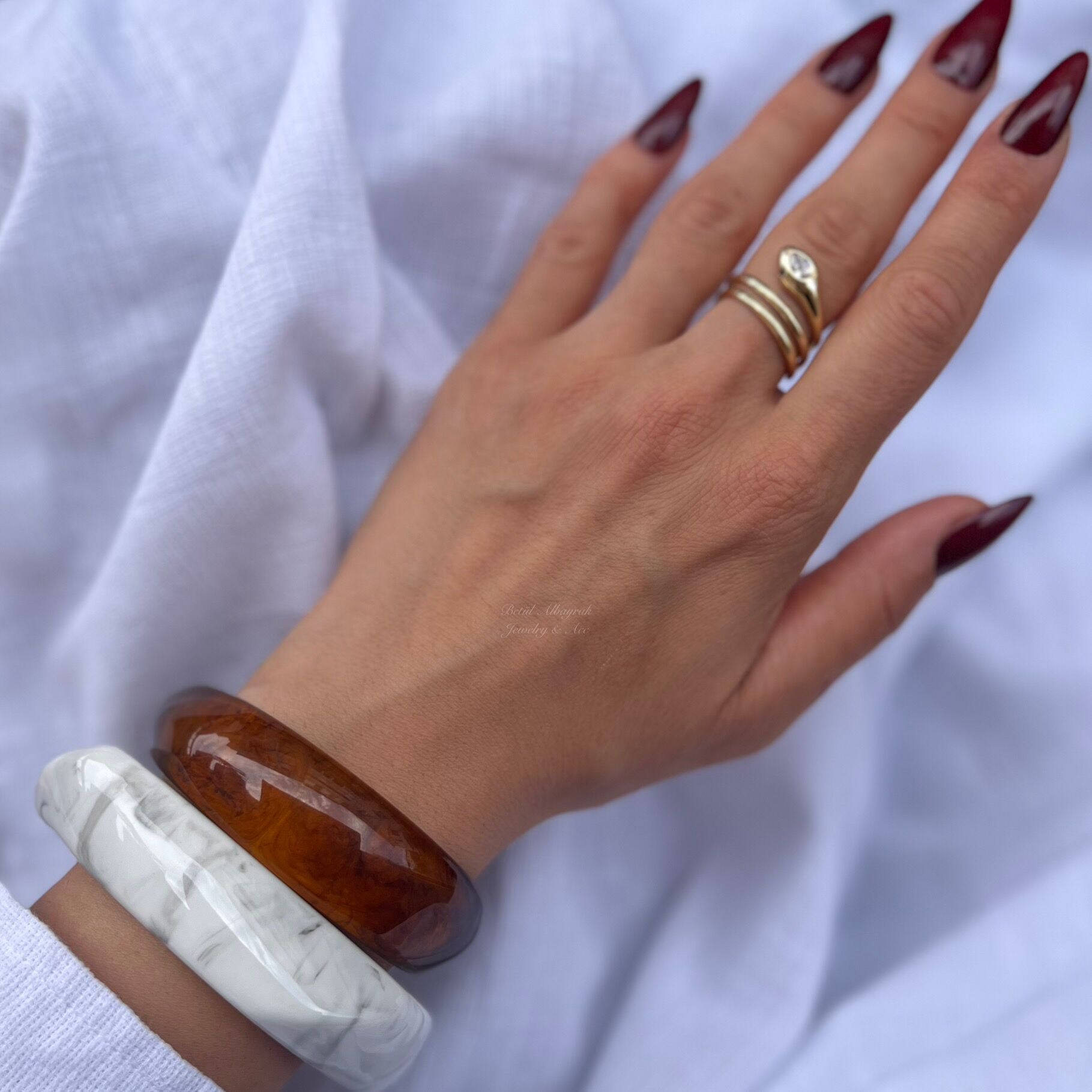 Desenli Kemik Bileklik Modelleri