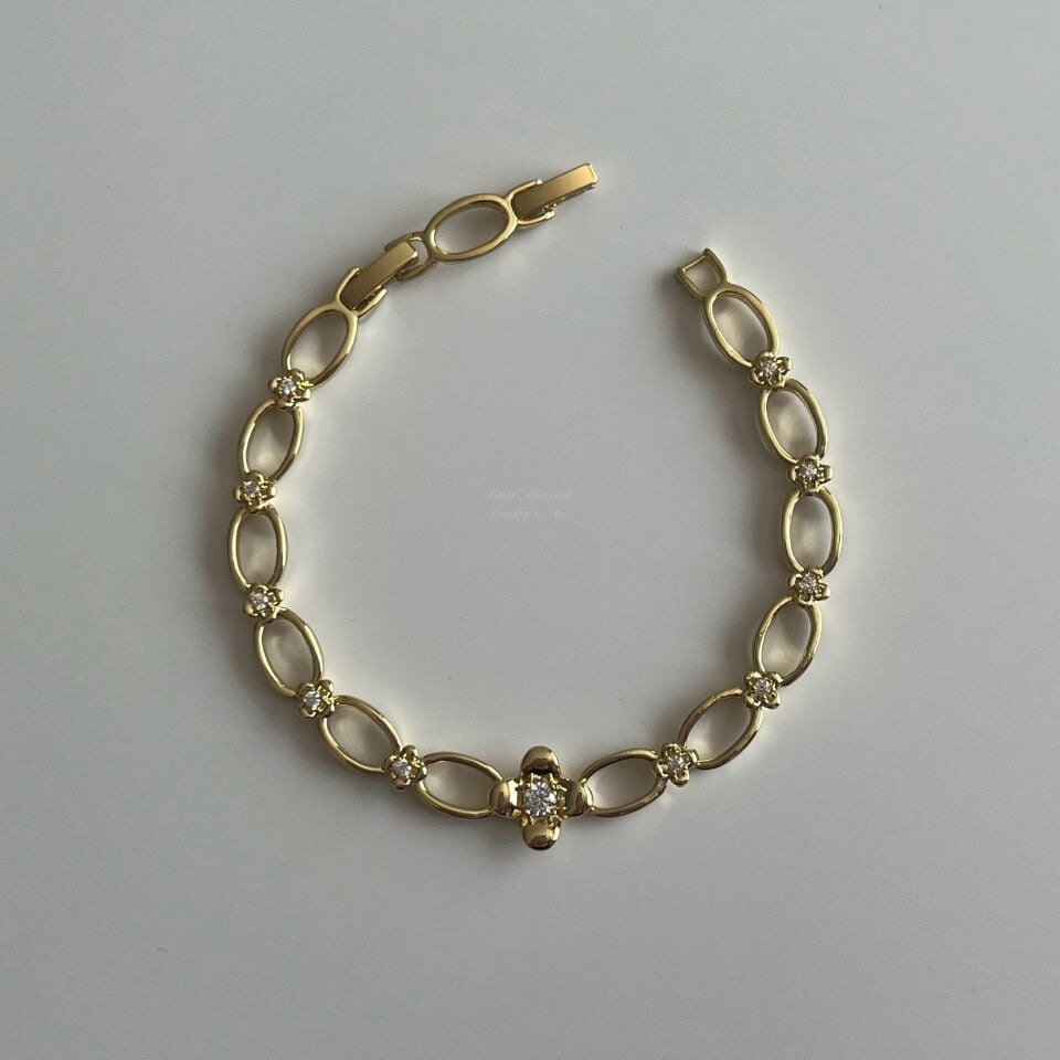 Çiçek Motif Xuping Bileklik